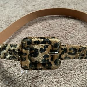 Nasty Gal Cheetah Belt